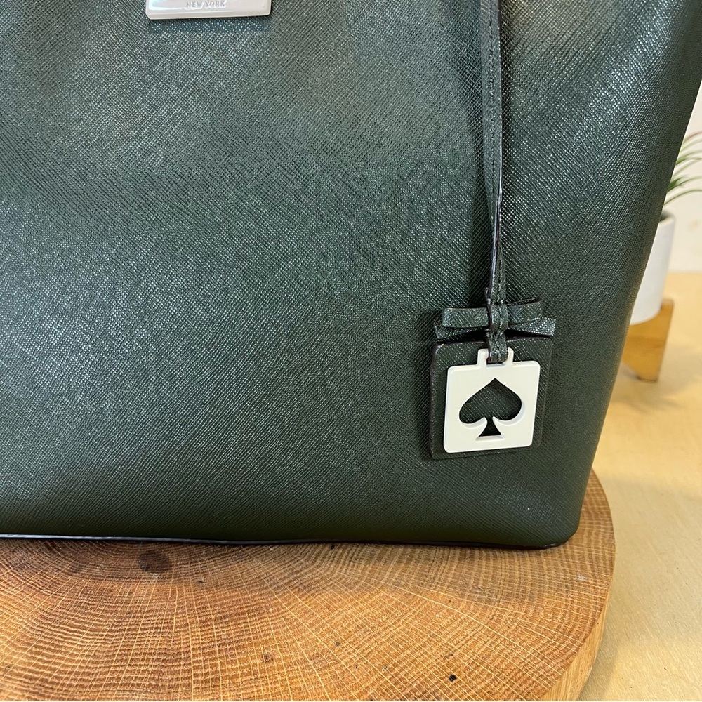Kate Spade | Newbury Lane Green Tote Bag - Picture 5 of 15